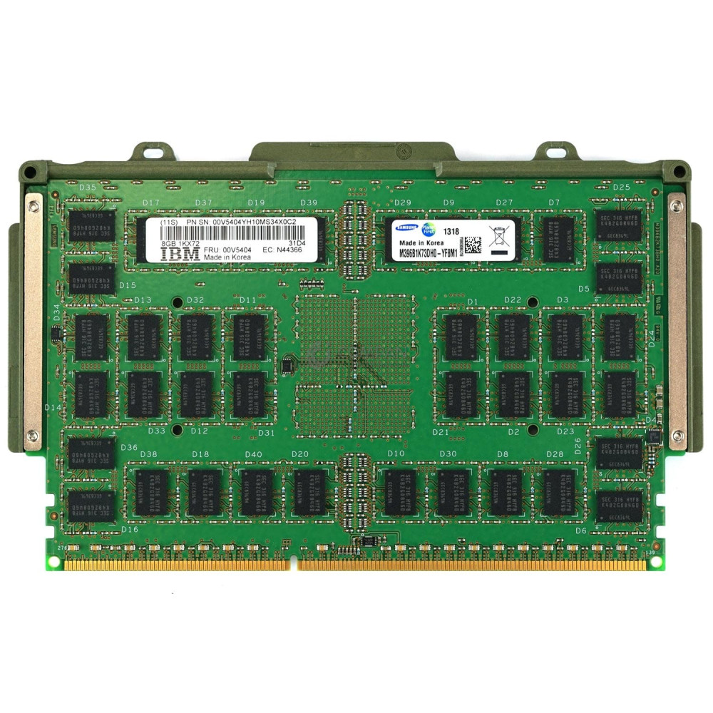 00V5404 IBM 8GB DDR3 CUOD DIMM MEMORY FOR POWER7
